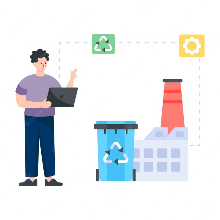 Using waste for recycling