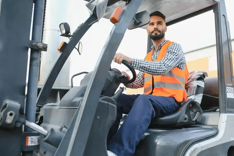 forklift driver warehouse haulage