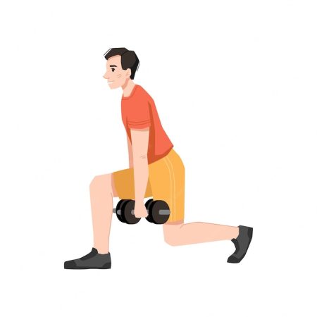 man doing squats in optimum performance training